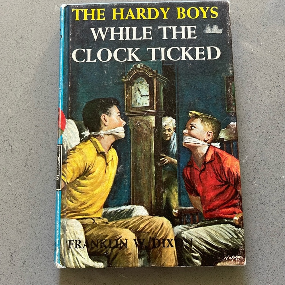 Hardy boys hardcover book 1962 Vintage